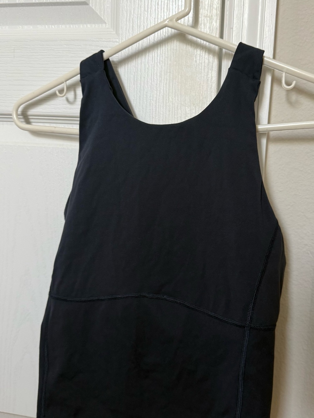 Kamo Fitness Navy Longline Sports Bra Tank Crop Top Size L
